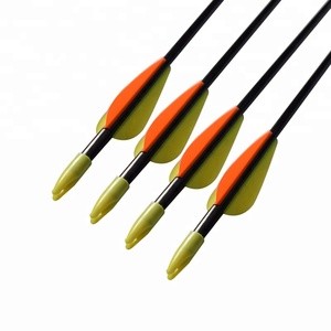 Elong 28 "30" 32 "freccia in fibra di vetro <span class=keywords><strong>3</strong></span>" TPU Fletching Vane e frecce di tiro con punta di proiettile - Product Image 4