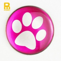 2 marqueurs de boules de golf avec logo personnalisé, accessoires double face
