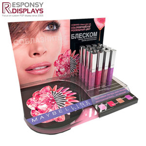 Acrylic Countertop Son môi hiển thị đứng với backboard đồ họa cho nhiều mỹ phẩm Lip Balm giới thiệu trong vẻ đẹp cửa hàng - Product Image 5