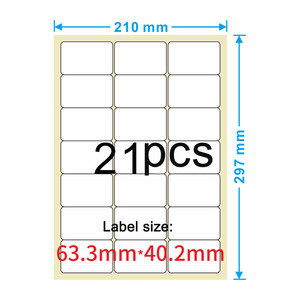 <span class=keywords><strong>A4</strong></span> <span class=keywords><strong>etichette</strong></span> di Indirizzo fogli da 4 <span class=keywords><strong>etichette</strong></span> per foglio - Product Image 6