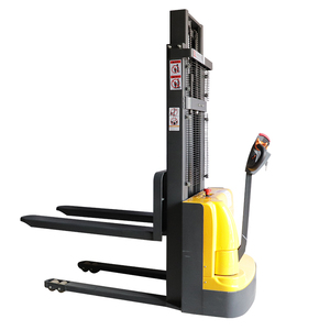 1500kg harga murah <span class=keywords><strong>Stacker</strong></span> wadah elektrik Forklift <span class=keywords><strong>Stacker</strong></span> dengan bagian c pengangkat palet baja Apilador Electrico - Product Image 4