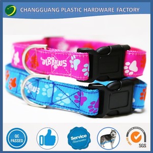 10mm Personnalisé Logo Imprimé Sangle En Nylon Rougeoyant Animaux Chien/<span class=keywords><strong>Chat</strong></span> Colliers - Product Image 4