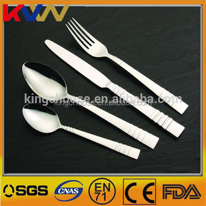 Comercio al por mayor de cubertería de acero inoxidable personalizada cuchara cuchillo tenedor cuchara de té cuchara de sopa - Product Image 3