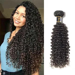 Aosun, venta al por mayor, cabello virgen malayo de onda profunda de grado Remy 9A, cabello virgen crudo de mujer, pelo malayo de visón alineado de cutícula barato