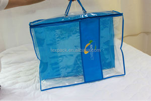 <strong>clear</strong> Transparent Plastic Pvc Packaging <strong>Polythene</strong> <strong>Bag</strong> for Bed Sheet Sets/quilt/blankets - Product Image 5