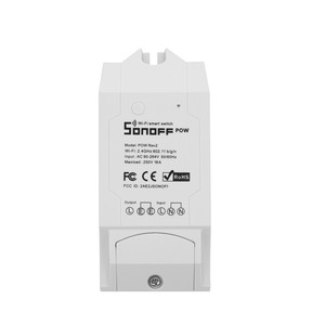 <span class=keywords><strong>Sonoff</strong></span> <span class=keywords><strong>Pow</strong></span> สวิตช์เปิด/ปิด WiFi RF ไร้สาย <span class=keywords><strong>R2</strong></span>,เครื่องวัดวัตต์มิเตอร์แบบเรียลไทม์ใช้พลังงาน16A วัตต์โมดูลสมาร์ทโฮม3500W - Product Image 4