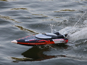 Feilun-motores <span class=keywords><strong>de</strong></span> carreras sin escobillas, barco teledirigido <span class=keywords><strong>de</strong></span> 2,4G, 45 km/h, ft010 - Product Image 3