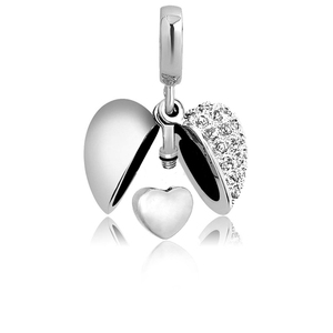 Ala del ángel urna COLLAR COLGANTE para las cenizas de Memorial de acero inoxidable joyería de la cremación DE ENERO DE PIEDRA DE - Product Image 6