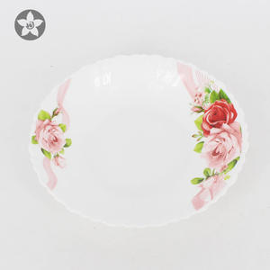 الشركة المصنعة المورد أطقم أواني تقديم الطعام والأواني الزجاجية الأسهم أواني زجاجية من الأوبال لوحة حساء - Product Image 3