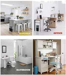 Túi rác đáy vuông màu đen với in ống đồng thân thiện với môi trường phân hủy sinh học 4 gallon 200 đếm - Product Image 6