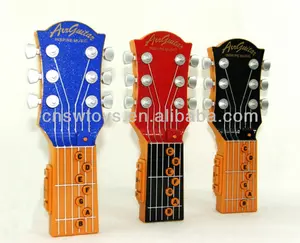 Kızılötesi hava gitar Inspire müzik enstrümanı oyuncak LED flaş ışıkları
