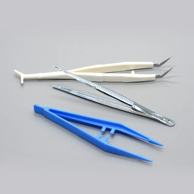 Disposable Plastic Medical Sterile Surgical Tweezers