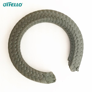 Nhiệt độ cao chất lượng cao con dấu Vòng máy nén <span class=keywords><strong>Graphite</strong></span> <span class=keywords><strong>PTFE</strong></span> đóng gói với dầu - Product Image 1