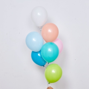 De color liso de pastel de látex globo de la <span class=keywords><strong>fiesta</strong></span> de cumpleaños de decoración - Product Image 1