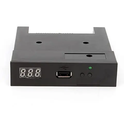 Black SFR1M44-U100K Simulasi Emulator, Drive Floppy Disk Ke USB 3.5 "1000 untuk Keyboard Musikal