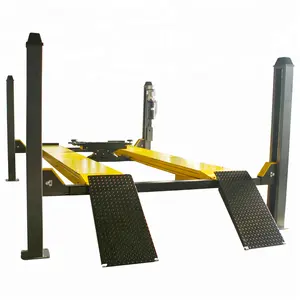 Rolling jack included MT-FP5050 Four Post Lift Large 5000KG vehicle Ramp 5 ton Large Van Ramp hoist