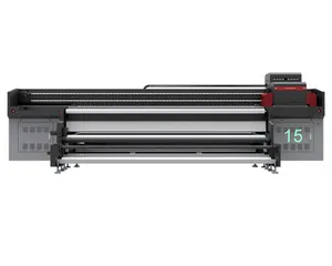 Latest 5m UV roll to roll  printer  MJ-5016 / KM1024i  for soft film / flex banner