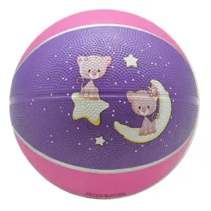Vicball size 5 grain surface Rubber Basketball
