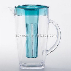 Jack giá trị jd1589 acrylic nhựa trái cây uống truyền trà đá Jug với trái cây ống lọc - Product Image 2