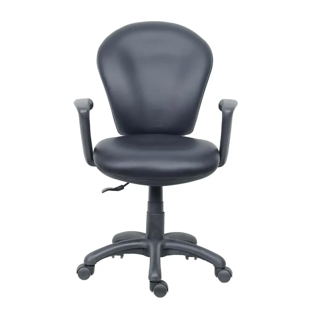 Nouveau Style Hauteur Réglage PU Pivotant Personnel Greffier Travail Dactylo chaise De bureau