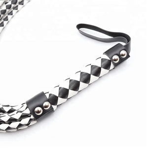 Schwere Leder männliche Bondage Ausrüstung BDSM Sex Prügel Flogger Fetisch Flogger Peitschen Paare Sexspielzeug - Product Image 6