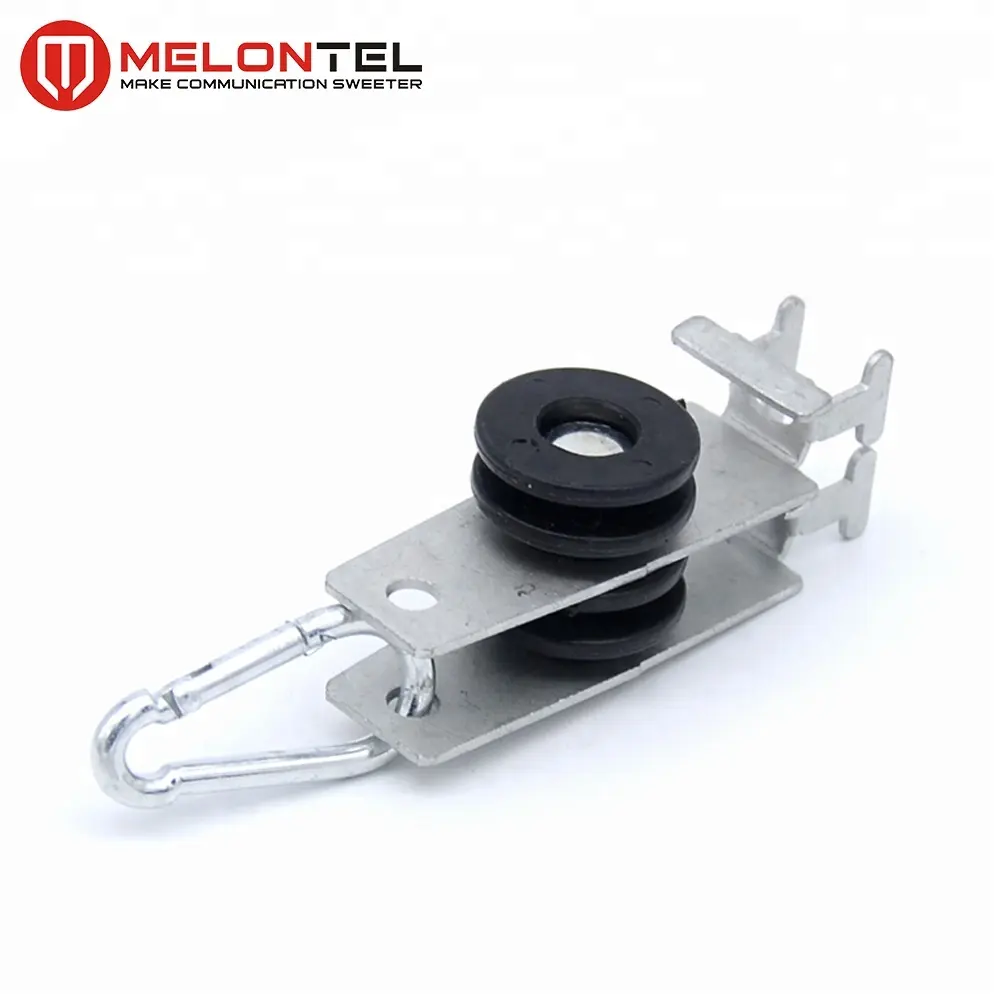 MT-1732 2 pairs FTTH Fiber cable suspension clamp cable clamp wire aerial hook