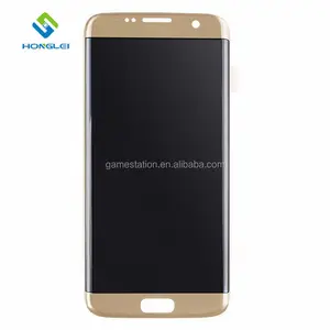 Alibaba in spanisch LCD Touchscreen Digitizer Assembly für Samsung Galaxy S7 rand LCD display für samsung s7 rand G935