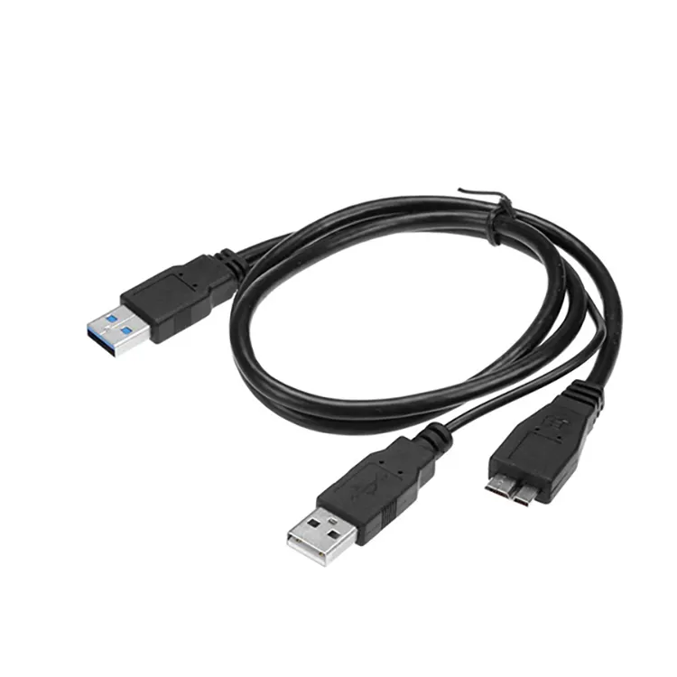 Cáp USB 3.0 A Đến Micro USB 3.0 Splitter Y Với Dây Sạc USB 2.0
