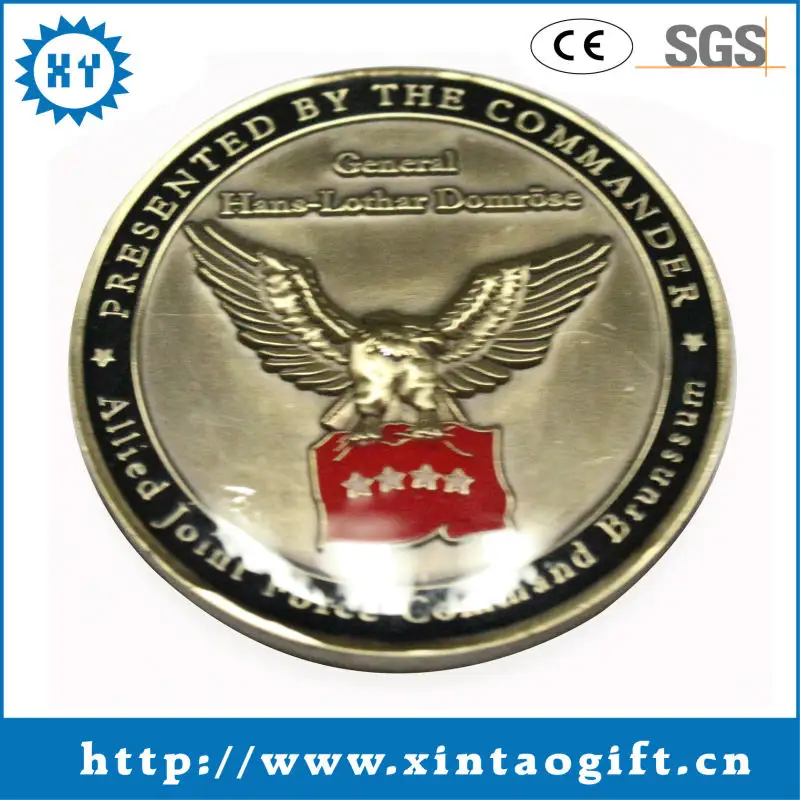 最新の技術歴史的陸軍海軍土産コイン メダル