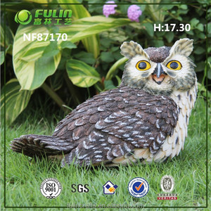 Décoratif Polyresin Hibou Maison Bureau Hibou - Product Image 3