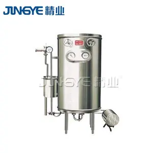 Automática completa de pequeña escala de vapor bobina de leche Uht máquina esterilizador