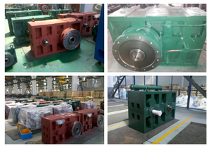 China Guomao reductor de velocidad para el Plástico De Goma ZLYJ375 unidad de engranaje reductor extrusora de plástico - Product Image 1