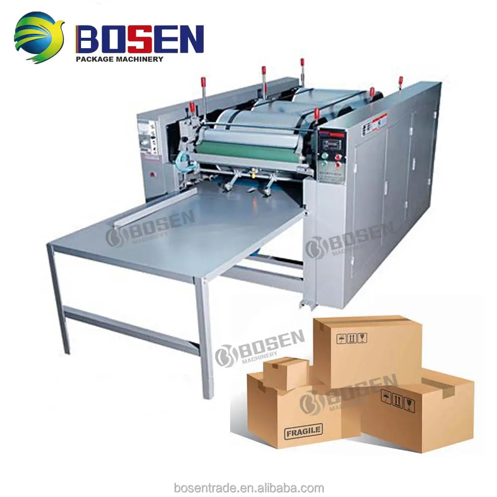 2 Colors Non-woven Paper Bag Flexographic Printing Machine Pizza Box Flexo Printing Machine