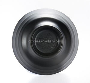 Ciotola di riso cinese di plastica delle ciotole della salsa di soia dell'olio di melamina nera - Product Image 5
