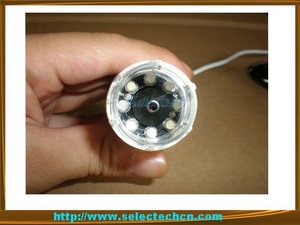 <span class=keywords><strong>Microscope</strong></span> numérique grossissement zoom 25X-400X, Port TV et AV, loupe avec 8 LED, lumière blanche - Product Image 4