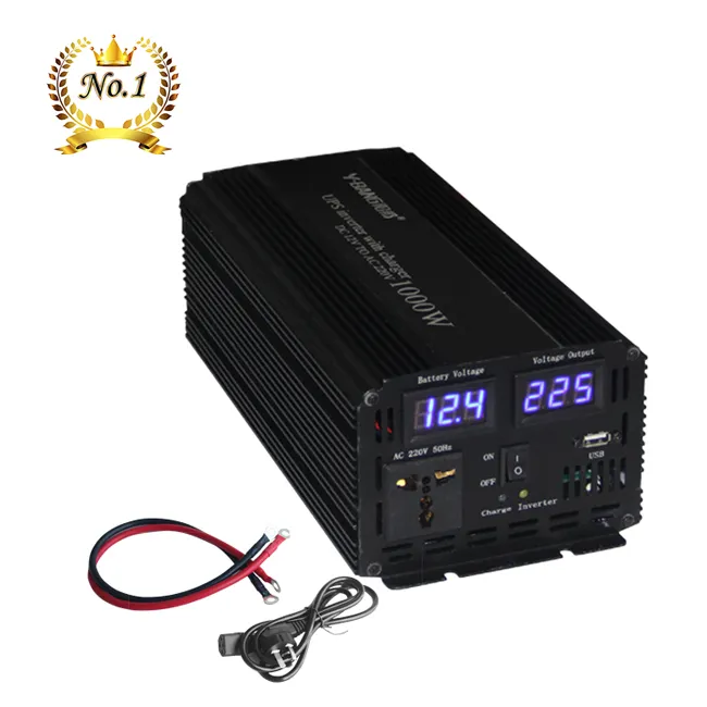 UPS 인버터 순수한 사인파 수정 사인파 12v 24v 48v 220v 1000w 전원 인버터 회로 dc ac