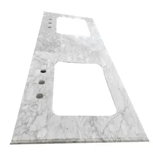 Ready to ship hot sale marble kitchen worktop and countertops