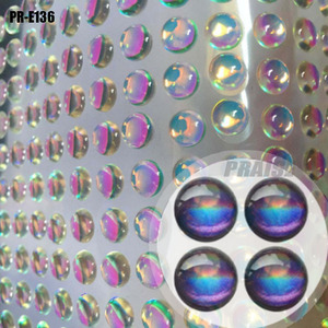 Toute couleur et taille PR-E122 3D Réaliste Laser Yeux de Poisson - Product Image 3