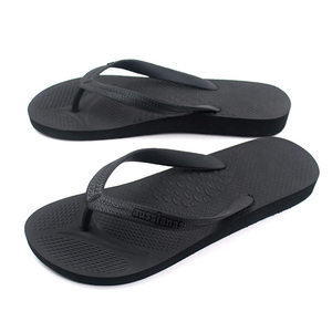 <span class=keywords><strong>Chanclas</strong></span> de goma para hombre y mujer, zapatillas de alta calidad personalizadas con Logo, de verano, suaves, negras, brasileñas, para playa, 100 - Product Image 2