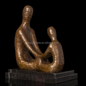 Modern Popular Metal Man and Woman Statues Art <strong>Bronze</strong> Abstract <strong>Lover</strong> Figure <strong>Sculpture</strong>