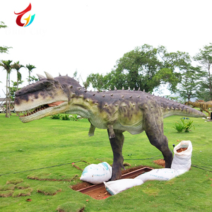 Dinosaure Indominus-rex réaliste grandeur nature fait à la main du monde jurassique - Product Image 1