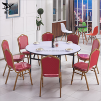 Table de banquet pliante ronde pour hôtel