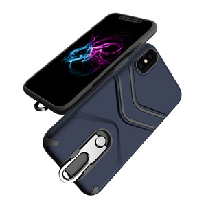 Échantillon gratuit Rouge Téléphone Cas Dur Béquille <span class=keywords><strong>Couverture</strong></span> <span class=keywords><strong>Mobile</strong></span> Pour Iphone X/8/7/6 S - Product Image 2