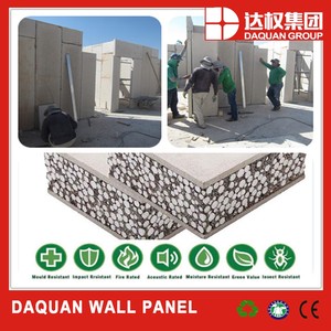 Trọng Lượng Nhẹ Chống Thấm Nước Bên Ngoài Cách Điện Bê Tông Tường Bảng Điều Khiển Và <span class=keywords><strong>Styrofoam</strong></span> Cho Nhà Tiền Chế Tường - Product Image 4