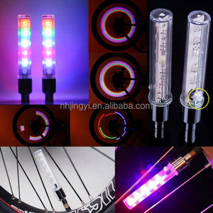 Luz LED para Ruedas <span class=keywords><strong>de</strong></span> Bicicleta y Motocicleta, <span class=keywords><strong>de</strong></span> Plástico ABS Impermeable, con Alimentación por Batería, para Montar al Aire Libre, para Cuadro, Tija <span class=keywords><strong>de</strong></span> Sillín, 3 Moldes - Product Image 5