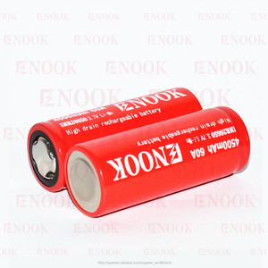 2016 enook 26650 4500 mAh 60A 3.7 V IMR batería recargable para vapores y electirc bicicleta con precio especial - Product Image 2