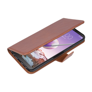 Cubierta de la tarjeta de la ranura para tarjeta de la pu Funda de teléfono inteligente <span class=keywords><strong>Soporte</strong></span> de teléfono móvil para <span class=keywords><strong>Lg</strong></span> Stylo - Product Image 4