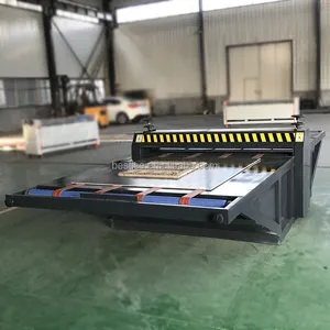 Corrugated Paper Cardboard PP hollow sheet board Flat Bed Die Cutting Creasing Machine