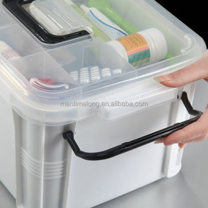 Botiquín de Medicina de Plástico Familiar, Caja de Almacenamiento Médico Grande, Caja de Almacenamiento de Emergencia Médica, Botiquín de Primeros Auxilios Portátil para el Hogar - Product Image 5