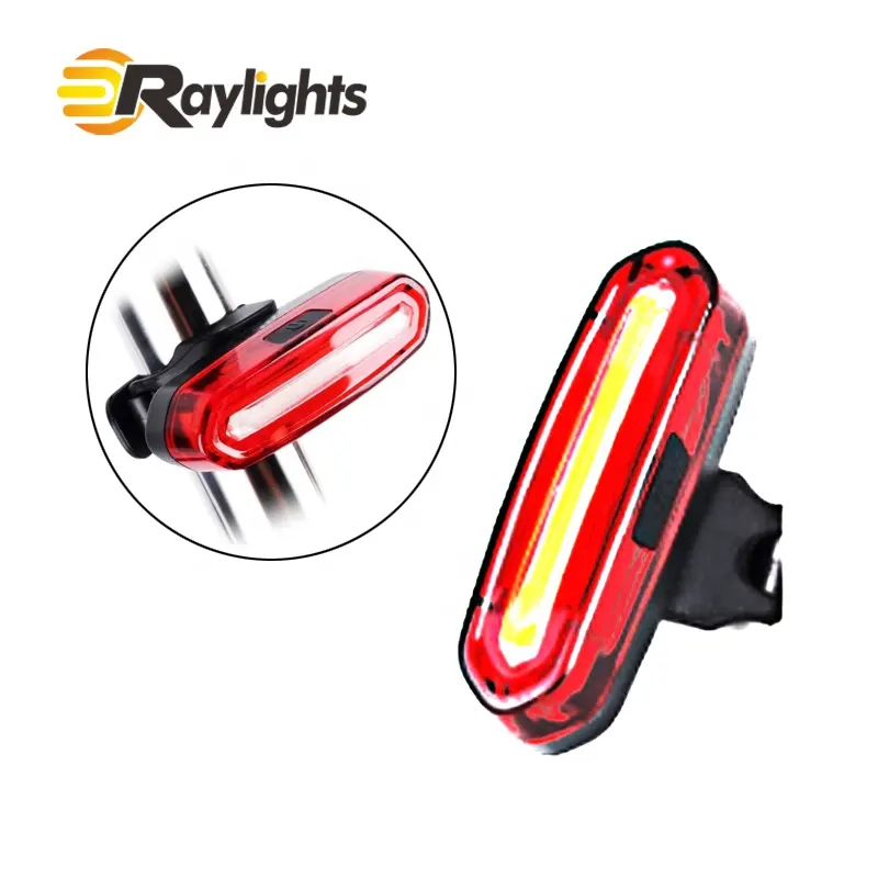 Super Bright LED Bike Taillight, USB Rechargeable, 3 Colors 6 Modes, IPX6 Waterproof, Bicycle Rear Light Accessories